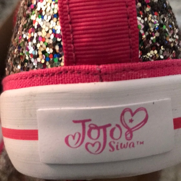 JoJo Siwa glitter high top.  NWT. - Picture 7 of 8